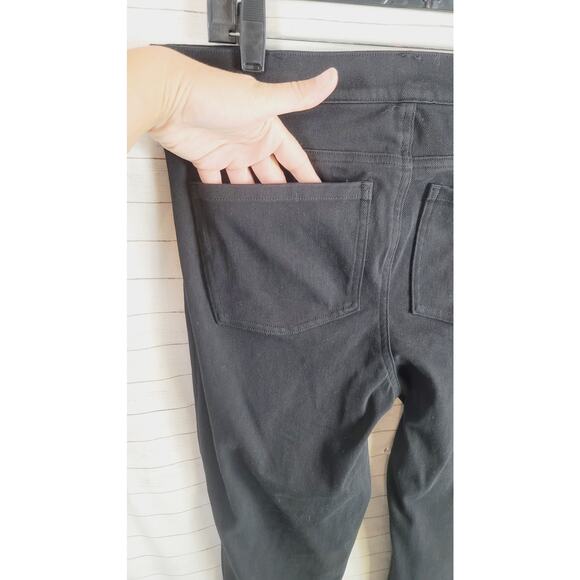 SPANX Jean-ish Ankle Leggings in Black, sz XL - Picture 10 of 16
